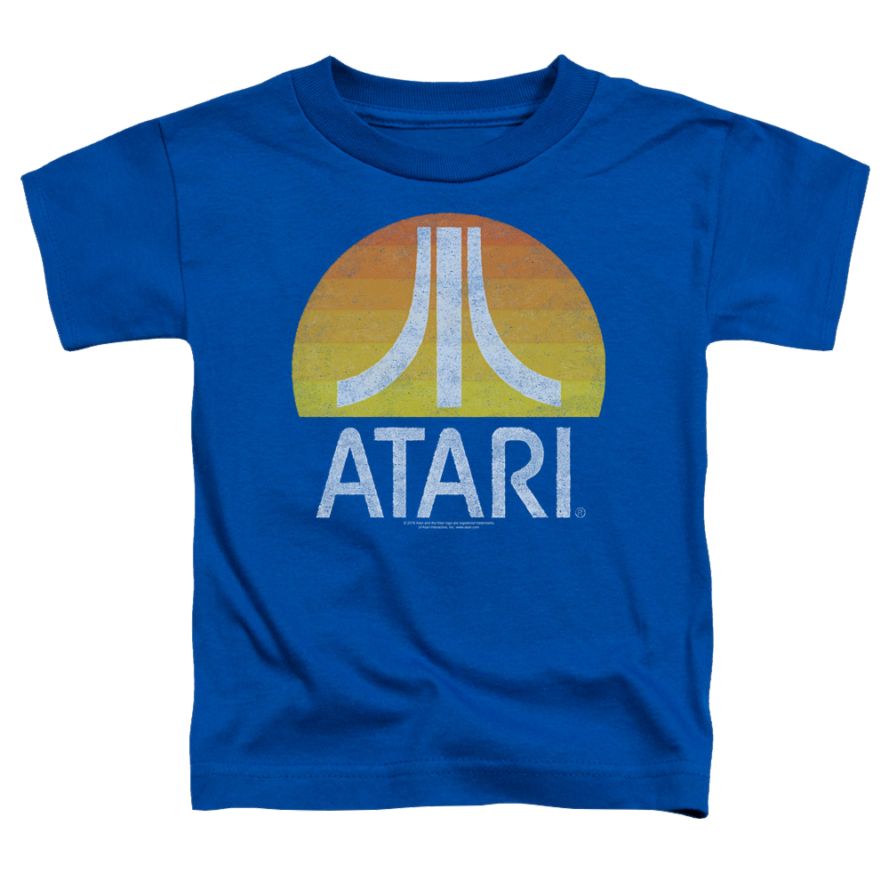Atari Sunrise Eroded - Kid's T-Shirt (Ages 4-7) Hoodie, Sweatshirt | CiraTrend.com