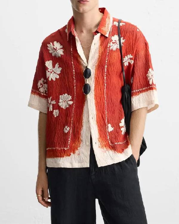 Access Hollywood 2025 Scott Evans Floral Print Shirt Hoodie, Sweatshirt | CiraTrend.com (Image 1)