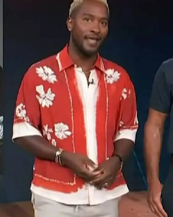 Access Hollywood 2025 Scott Evans Floral Print Shirt Hoodie, Sweatshirt | CiraTrend.com (Image 3)