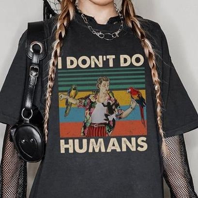 Ace Ventura I Don't Do Humans Shirt, Vintage Ace Ventura Shirt Hoodie, Sweatshirt | CiraTrend.com