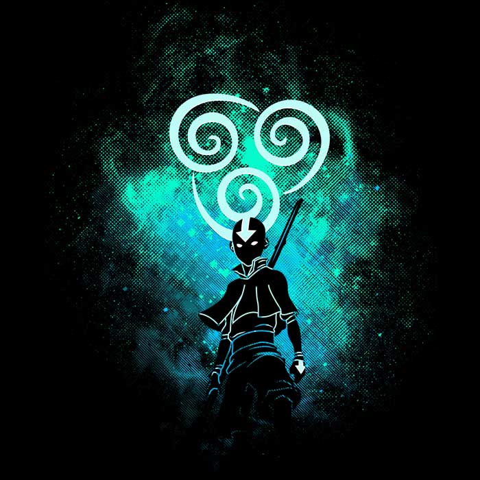 Air Bender Art - Women's Apparel T-Shirts, Hoodie, Sweatshirt | CiraTrend.com (Image 2)