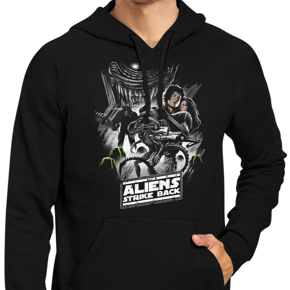 Aliens Strike Back - Hoodie T-Shirts, Sweatshirt | CiraTrend.com (Image 4)