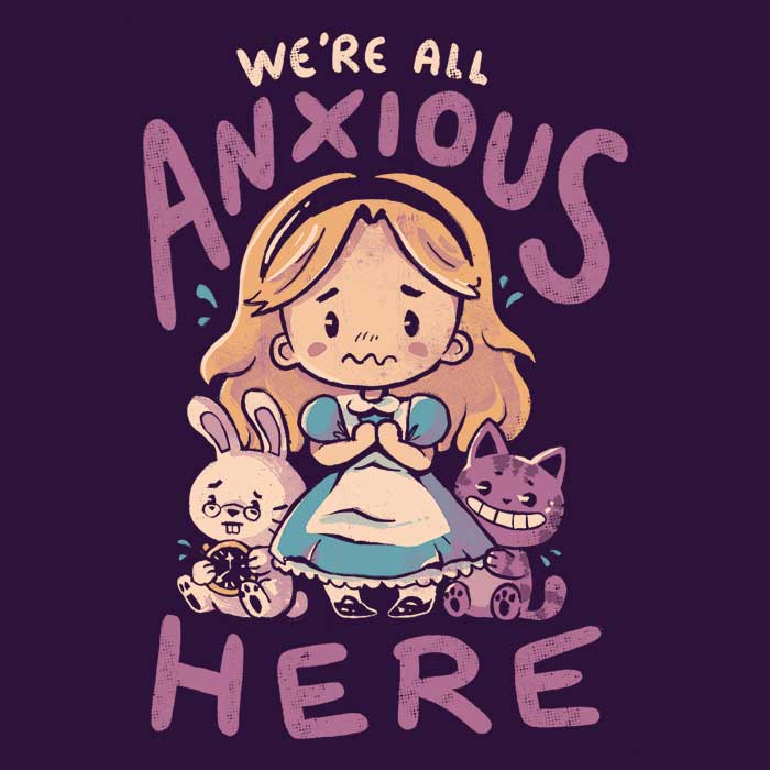 All Anxious Here - Long Sleeve T-Shirt Hoodie, Sweatshirt | CiraTrend.com (Image 2)