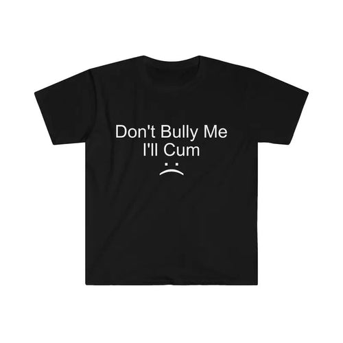 Unisex 'Don't Bully Me' Graphic Tee - Cotton Material, Summer/All Seasons Pattern shirt - Menswear & Underwear, Men's...