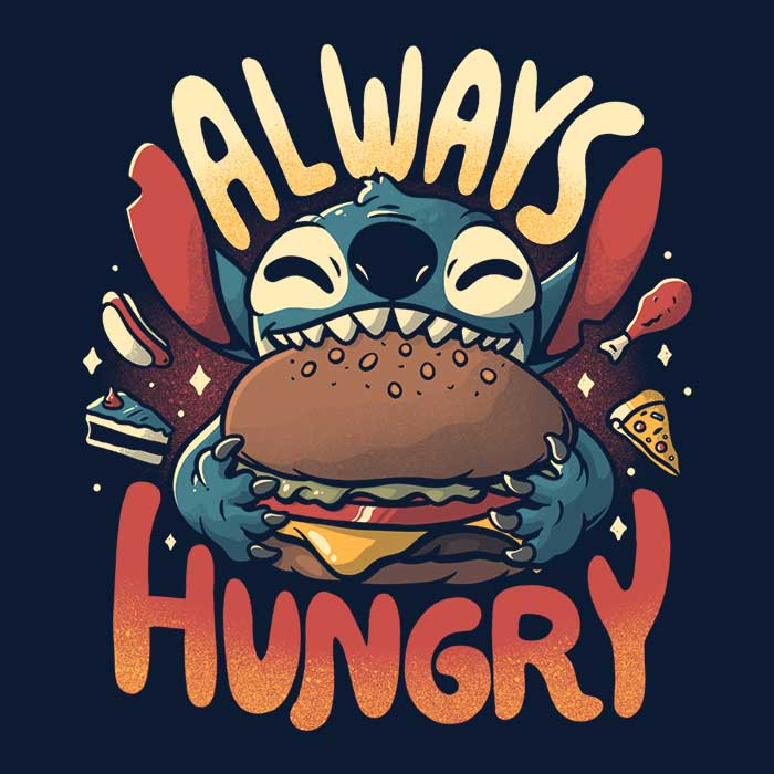 Always Hungry - Women's Apparel T-Shirts, Hoodie, Sweatshirt | CiraTrend.com (Image 2)