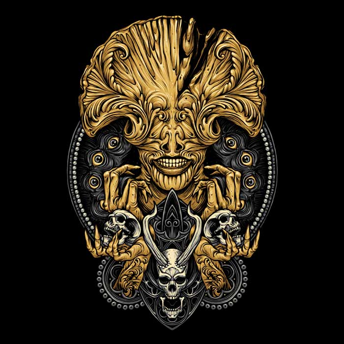 Angel of Death - 3/4 Sleeve Raglan T-Shirt Hoodie, Sweatshirt | CiraTrend.com (Image 2)