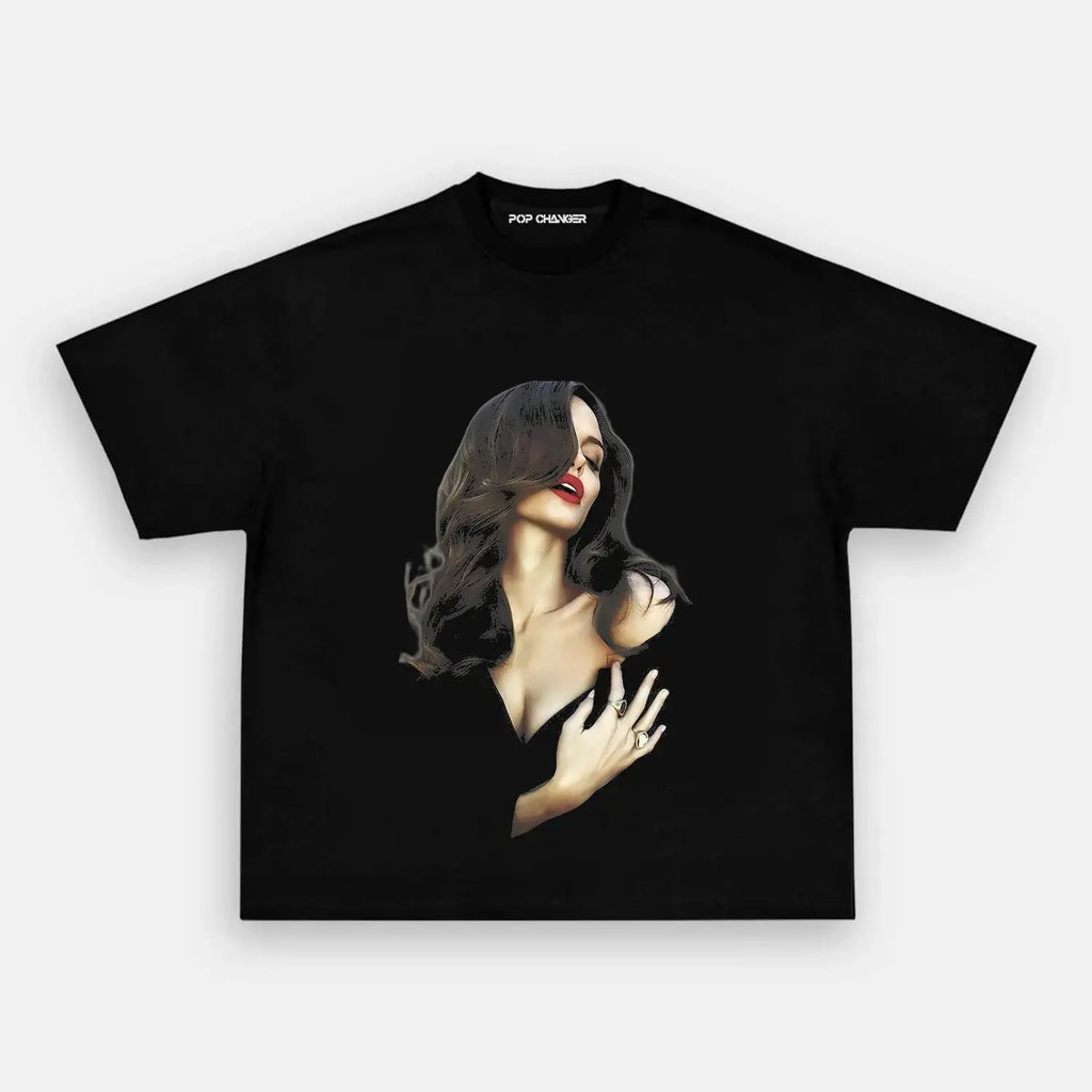 Angelina Jolie V1 TEE Hoodie, Sweatshirt | CiraTrend.com (Image 1)