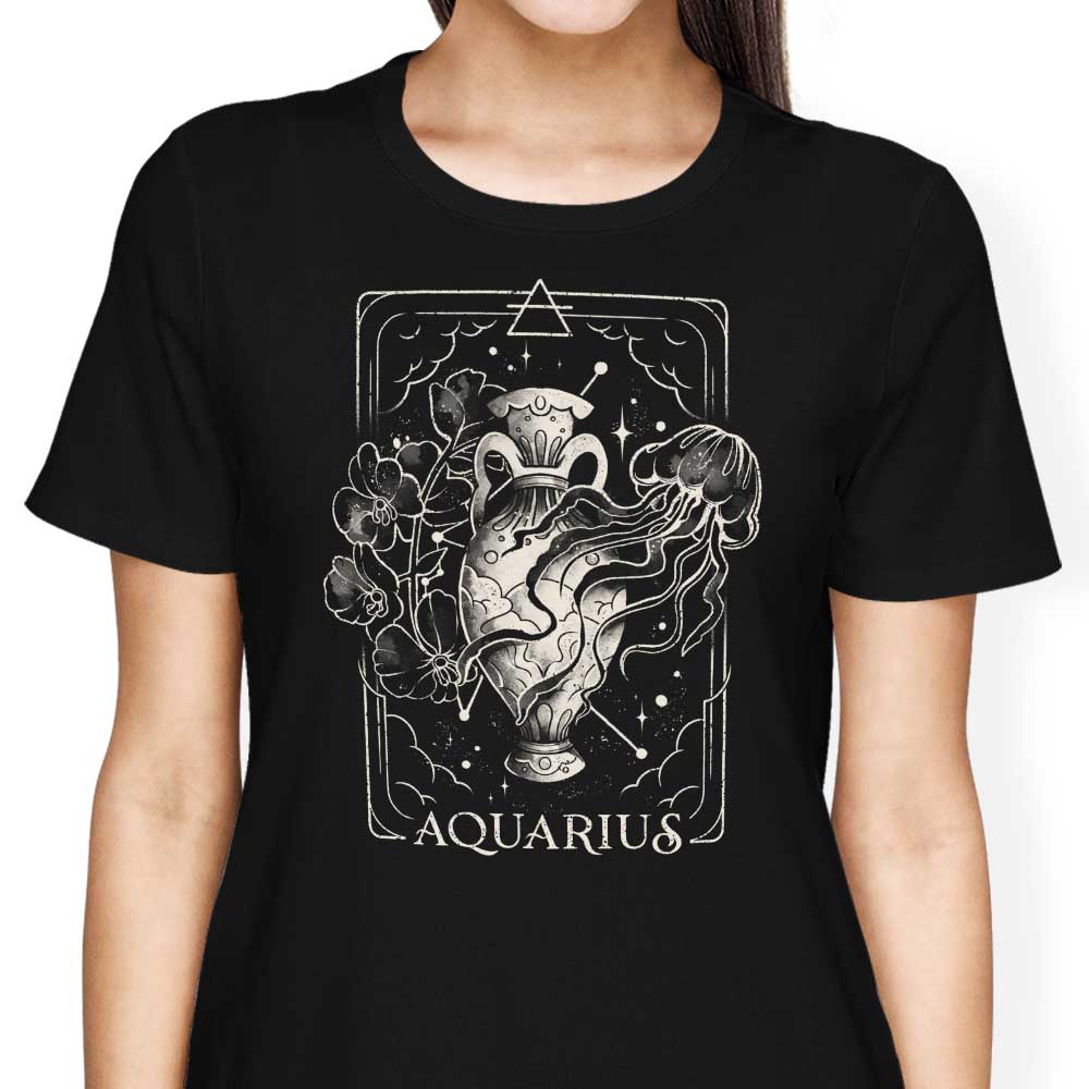Aquarius (Edu.Ely) - Women's Apparel T-Shirts, Hoodie, Sweatshirt | CiraTrend.com (Image 1)