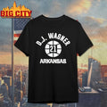 Arkansas Basketball D.J. Wagner Name Number Ball 21 shirt