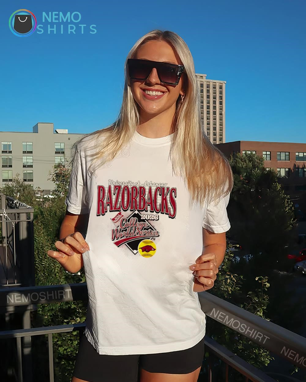 Arkansas Softball 2026 Women’s College World Series shirt