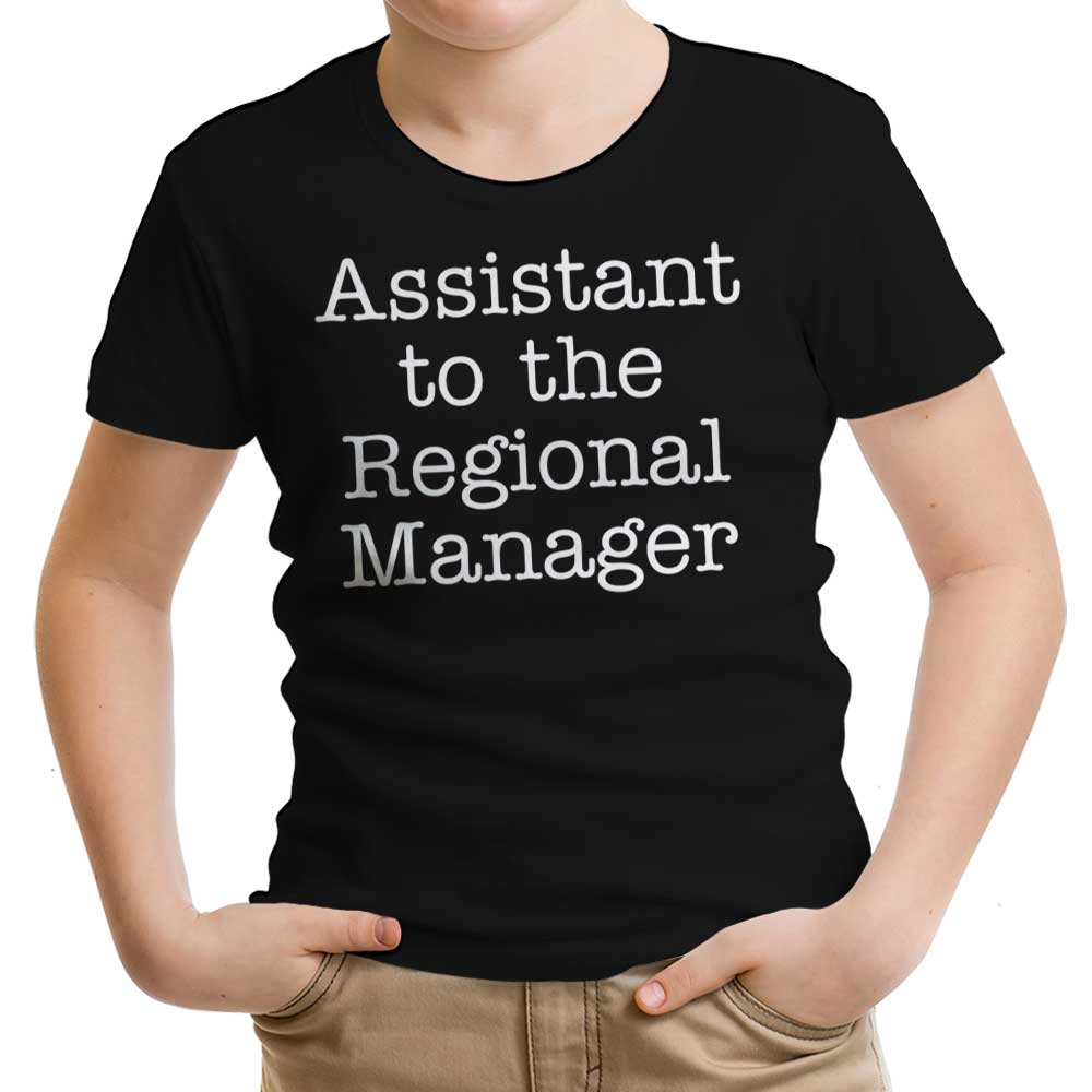 Assistant to the Regional Manager - Youth Apparel T-Shirts, Hoodie, Sweatshirt | CiraTrend.com (Image 1)