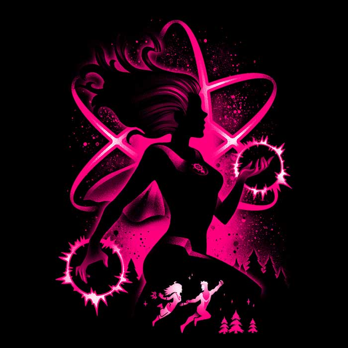 Atom Girl - Long Sleeve T-Shirt Hoodie, Sweatshirt | CiraTrend.com (Image 2)