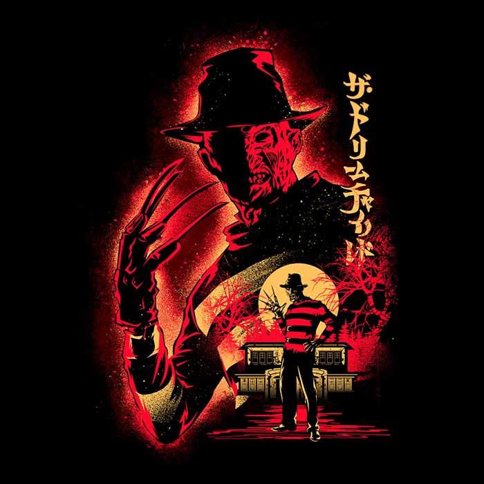 Attack on Elm St. - 3/4 Sleeve Raglan T-Shirt Hoodie, Sweatshirt | CiraTrend.com (Image 2)