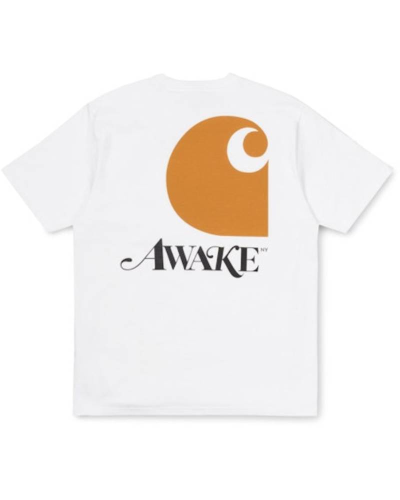 Awake x Carhartt WIP T Ã¢â‚¬ËœShirt White Hoodie, Sweatshirt | CiraTrend.com (Image 2)