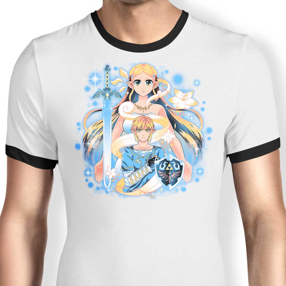 Awakened Hero - Ringer T-Shirt Hoodie, Sweatshirt | CiraTrend.com (Image 1)