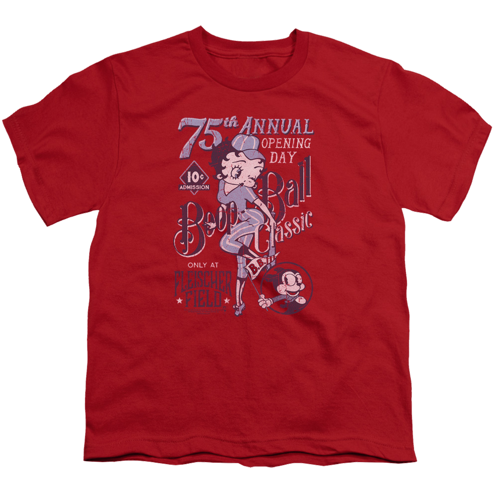 Betty Boop Boop Ball - Kid's T-Shirt Hoodie, Sweatshirt | CiraTrend.com