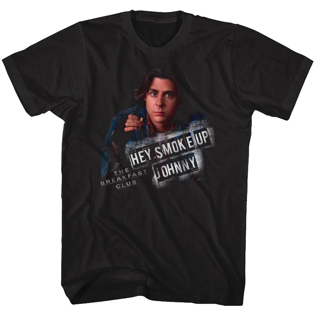 Breakfast Club Mens S/S T-Shirt - Smoke Up - Solid Black Hoodie, Sweatshirt | CiraTrend.com