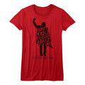 Breakfast Club Girls Juniors S/S T-Shirt - Neverforget  - Solid Red Style001 Hoodie, Sweatshirt | CiraTrend.com