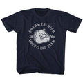 Breakfast Club Youth S/S T-Shirt - Wrestling Team - Solid Navy Hoodie, Sweatshirt | CiraTrend.com