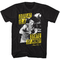 Bruce Lee Mens S/S T-Shirt - Mind State - Solid Black Hoodie, Sweatshirt | CiraTrend.com