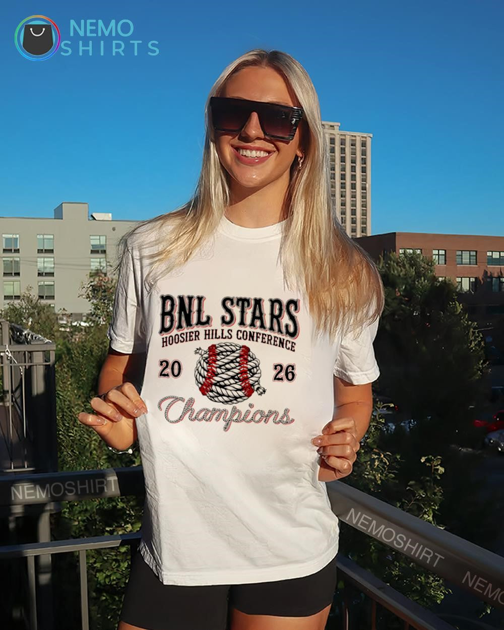 BNL Stars 2026 Hoosier Hills Conference Champions shirt