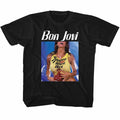 Bon Jovi Toddler S/S T-Shirt - Bon Slippery - Solid Black Hoodie, Sweatshirt | CiraTrend.com