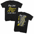 Bon Jovi Mens S/S T-Shirt - Ssw Tour - Solid Black Hoodie, Sweatshirt | CiraTrend.com