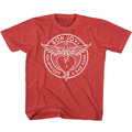 Bon Jovi Youth S/S T-Shirt - Bad Name - Heather Vintage Red Hoodie, Sweatshirt | CiraTrend.com
