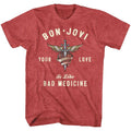 Bon Jovi Heart And Dagger Official Heather T-Shirt Hoodie, Sweatshirt | CiraTrend.com