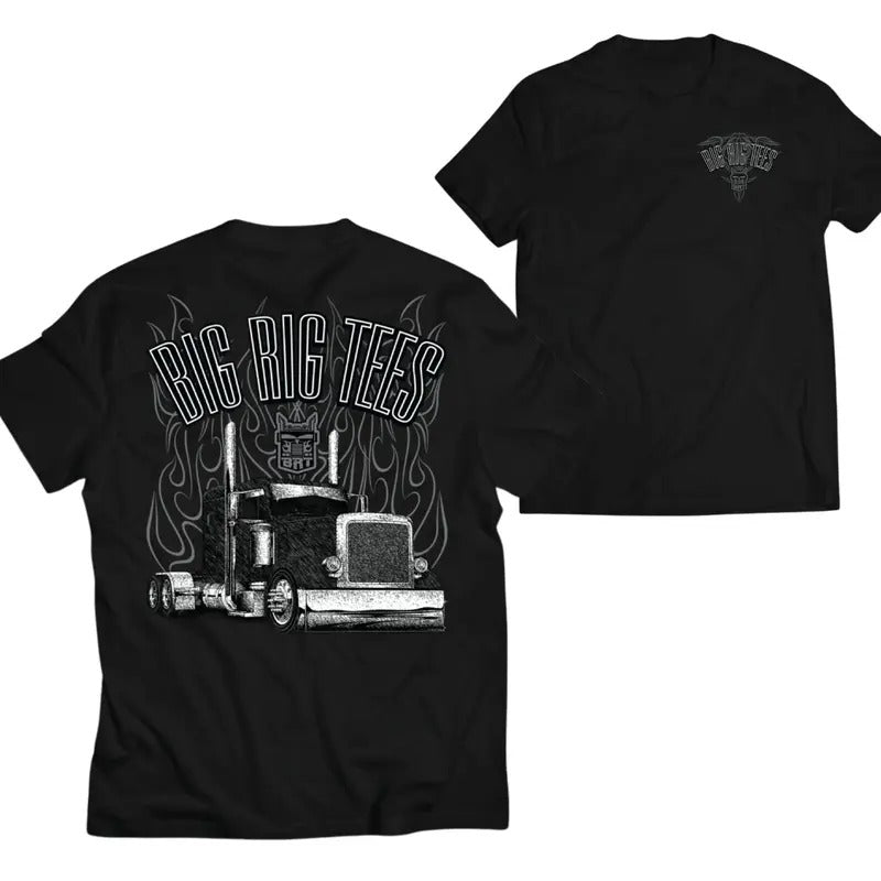 BRT Sketch Art Tee, Graphic Tractor Shirt, Truck shirts, Shirts For Men, Car Merch, Menswear, Cotton Fabic Soft Top for...