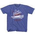Back To The Future Youth S/S T-Shirt - Custom Stuff - Heather Vintage Royal Hoodie, Sweatshirt | CiraTrend.com
