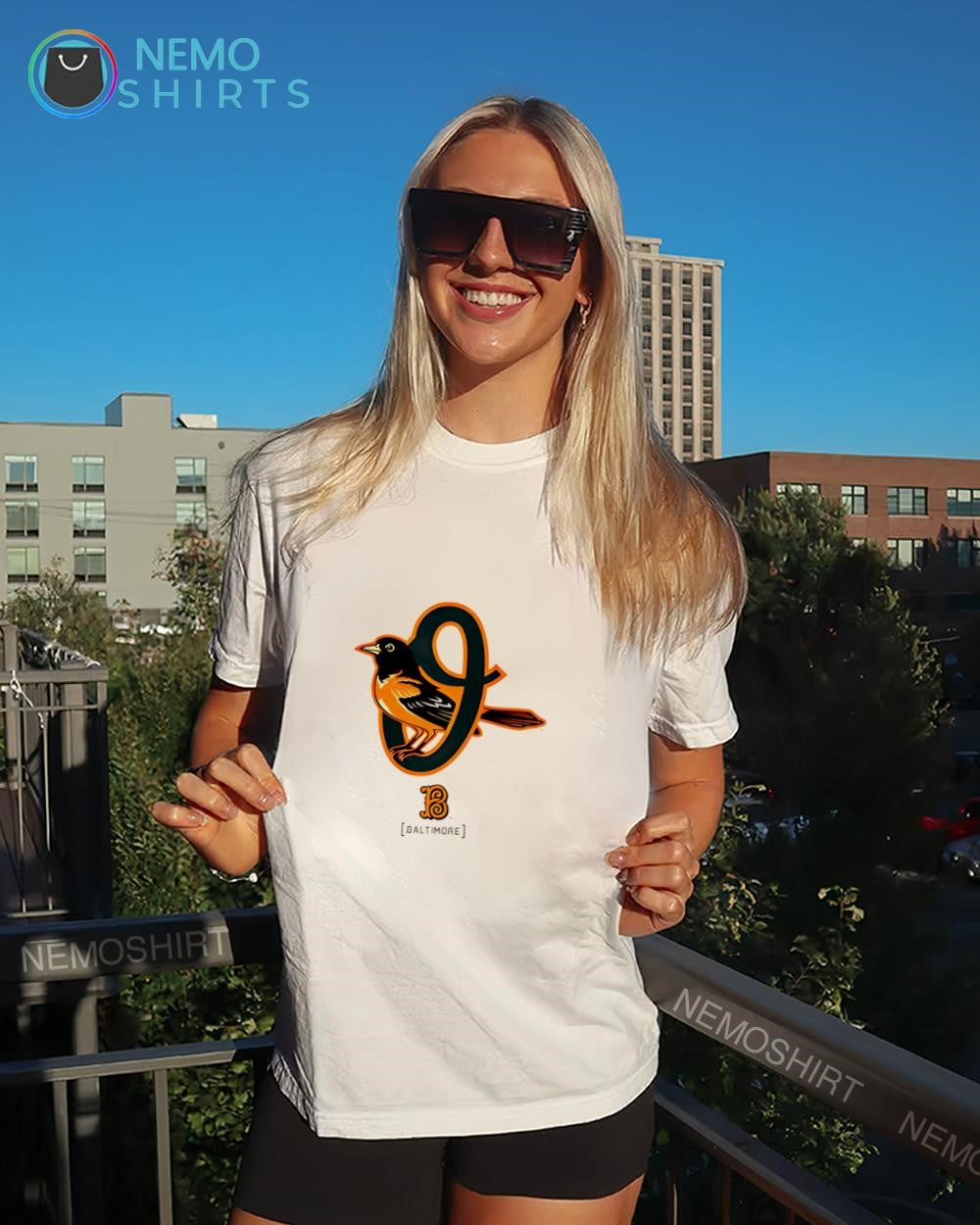 Baltimore Orioles baseball 2026 city throwback bird logo shirt