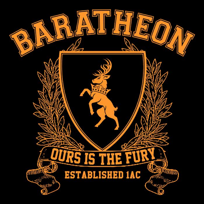 Baratheon University - Long Sleeve T-Shirt Hoodie, Sweatshirt | CiraTrend.com (Image 2)