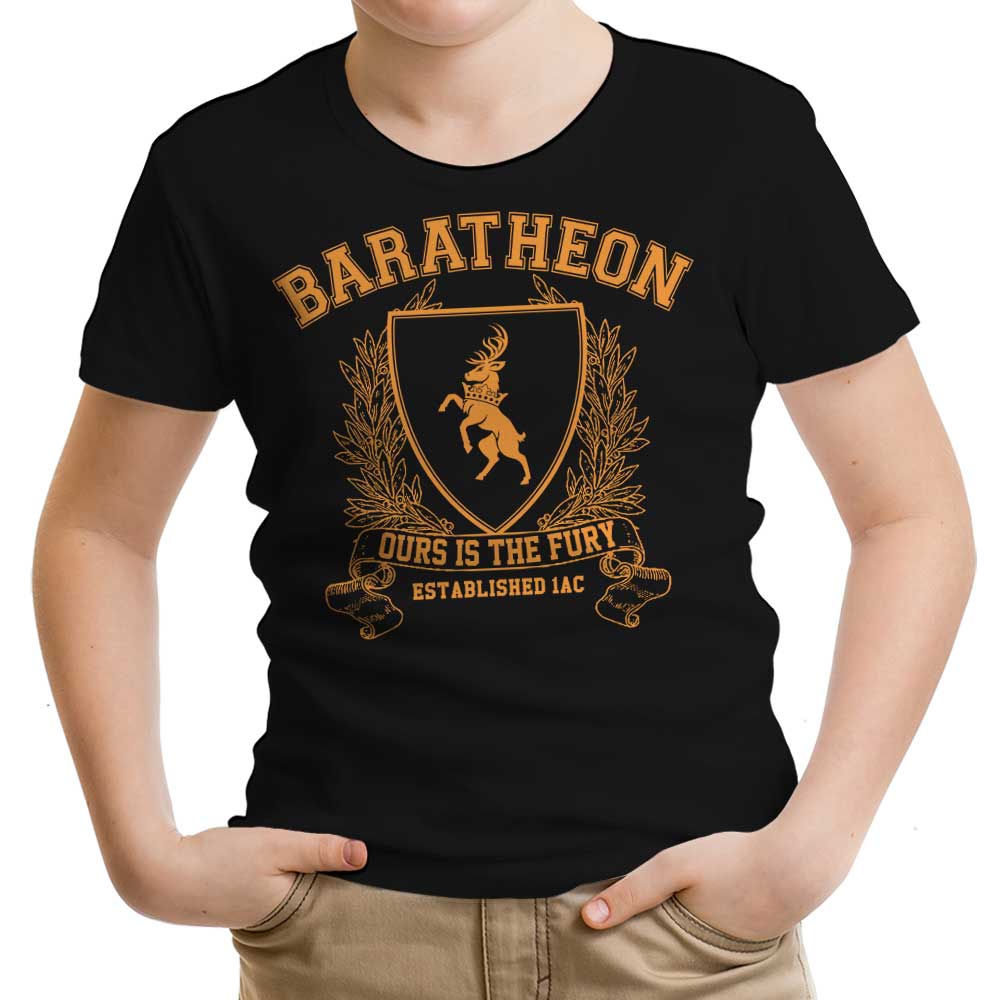 Baratheon University - Youth Apparel T-Shirts, Hoodie, Sweatshirt | CiraTrend.com (Image 1)
