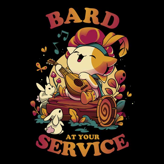 Bard at Your Service - Long Sleeve T-Shirt Hoodie, Sweatshirt | CiraTrend.com (Image 2)
