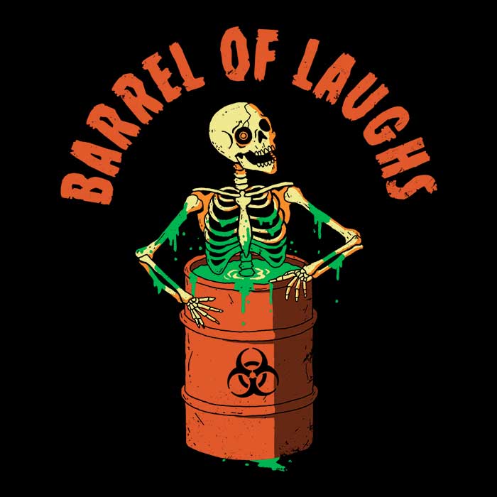 Barrel of Laughs - Long Sleeve T-Shirt Hoodie, Sweatshirt | CiraTrend.com (Image 2)