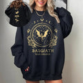 Basgiath War College Sweatshirt, Bookish Sweatshirt,Fourth Wing Sweatshirt,Dragon Rider Hoodie,Rebecca Yoros...