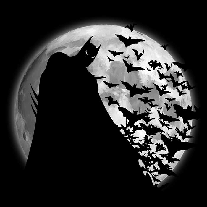Bats Under the Moon - Men's Apparel T-Shirts, Hoodie, Sweatshirt | CiraTrend.com (Image 2)