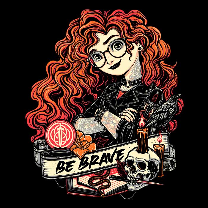 Be Brave - Long Sleeve T-Shirt Hoodie, Sweatshirt | CiraTrend.com (Image 2)