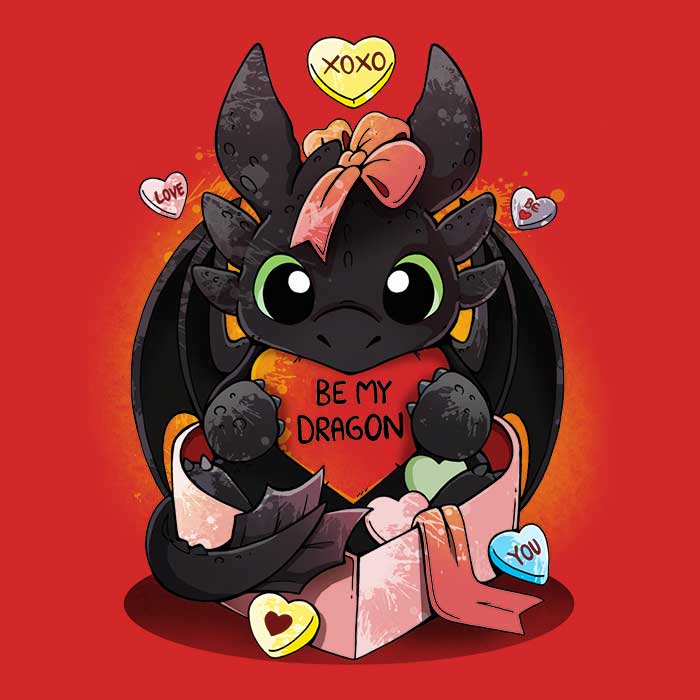 Be My Dragon - Women's Apparel T-Shirts, Hoodie, Sweatshirt | CiraTrend.com (Image 2)
