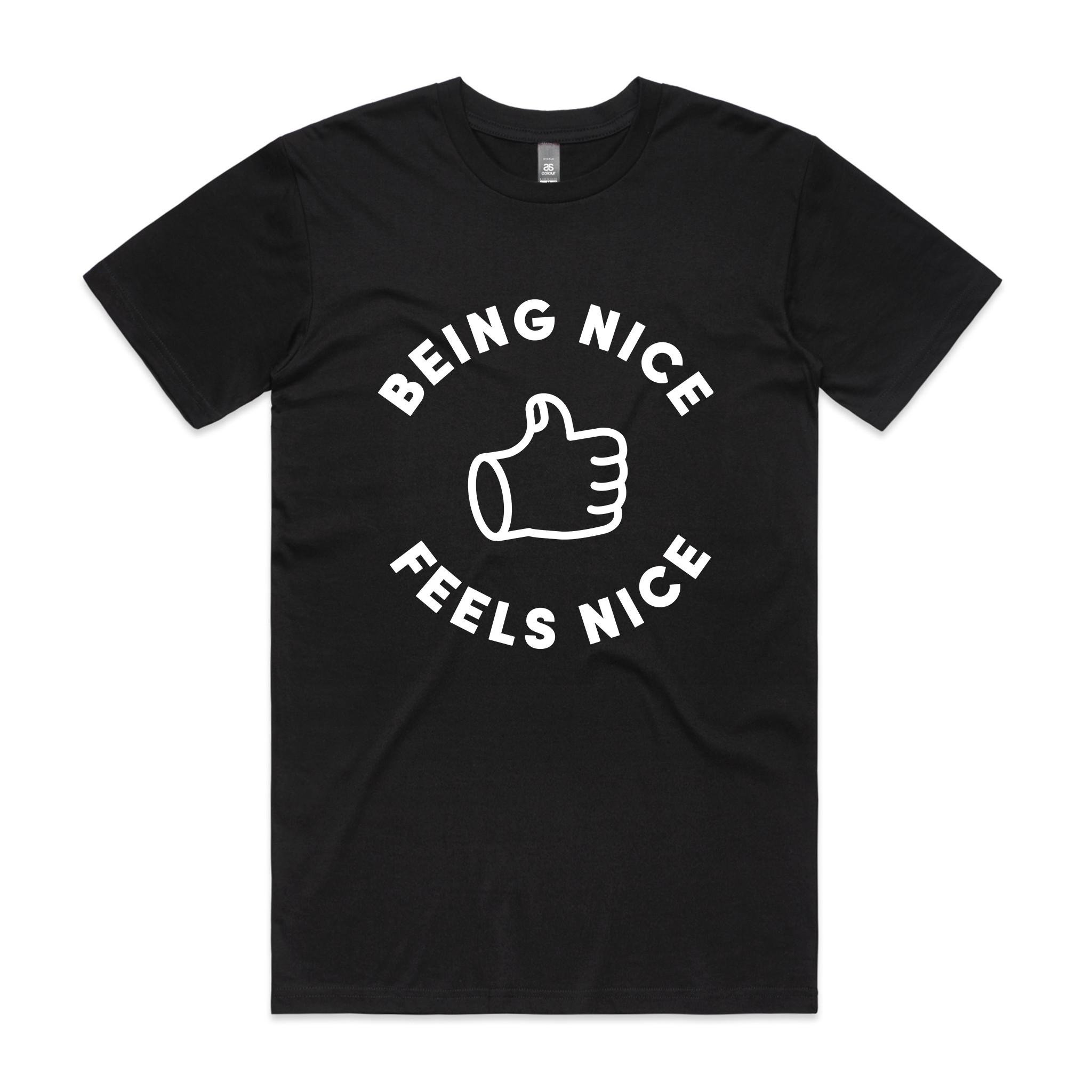 Being Nice Feels Nice Tee Hoodie, Sweatshirt | CiraTrend.com (Image 3)