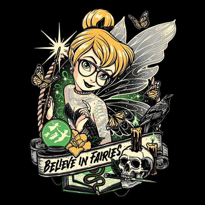 Believe in Fairies - Hoodie T-Shirts, Sweatshirt | CiraTrend.com (Image 2)