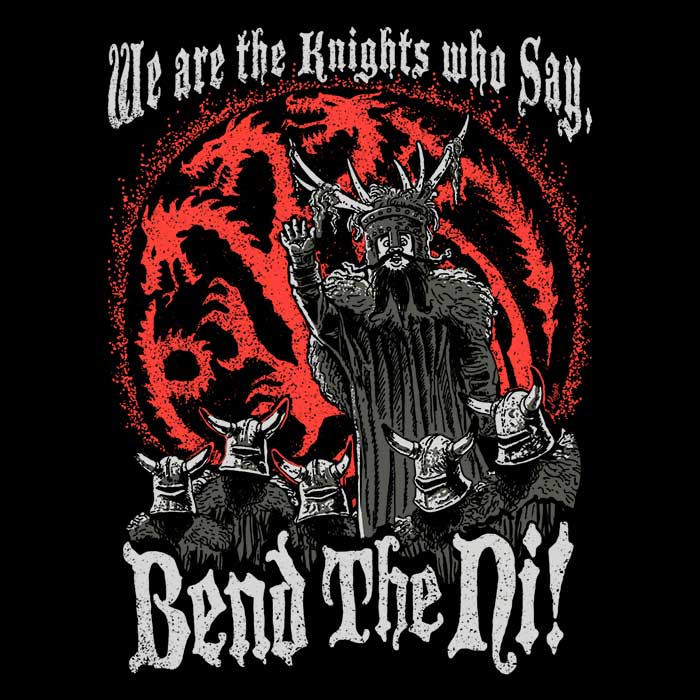 Bend the Ni (Alt) - Hoodie T-Shirts, Sweatshirt | CiraTrend.com (Image 2)