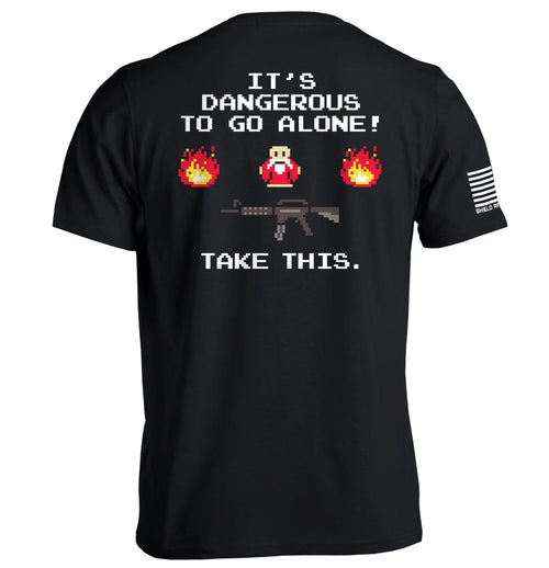 It's Dangerous to Go Alone T-Shirts, Hoodie, Sweatshirt | CiraTrend.com (Image 1)