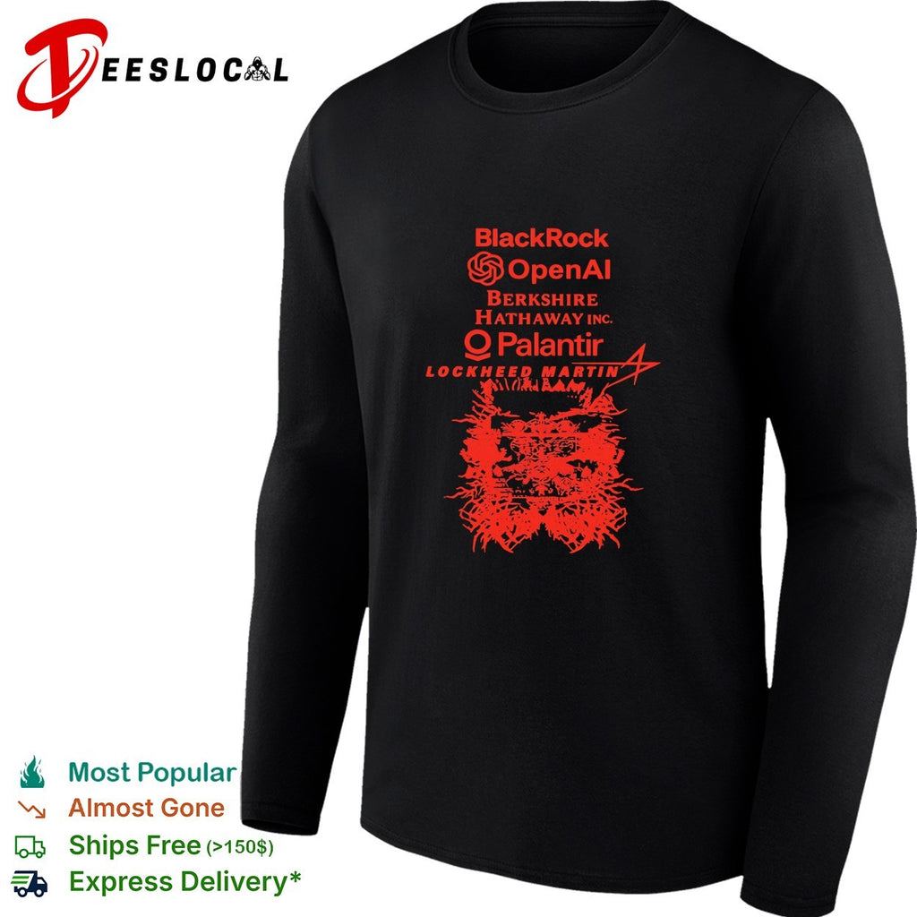 BlackRock OpenAI Berkshire Hathaway Palantir Lockheed Martin shirt