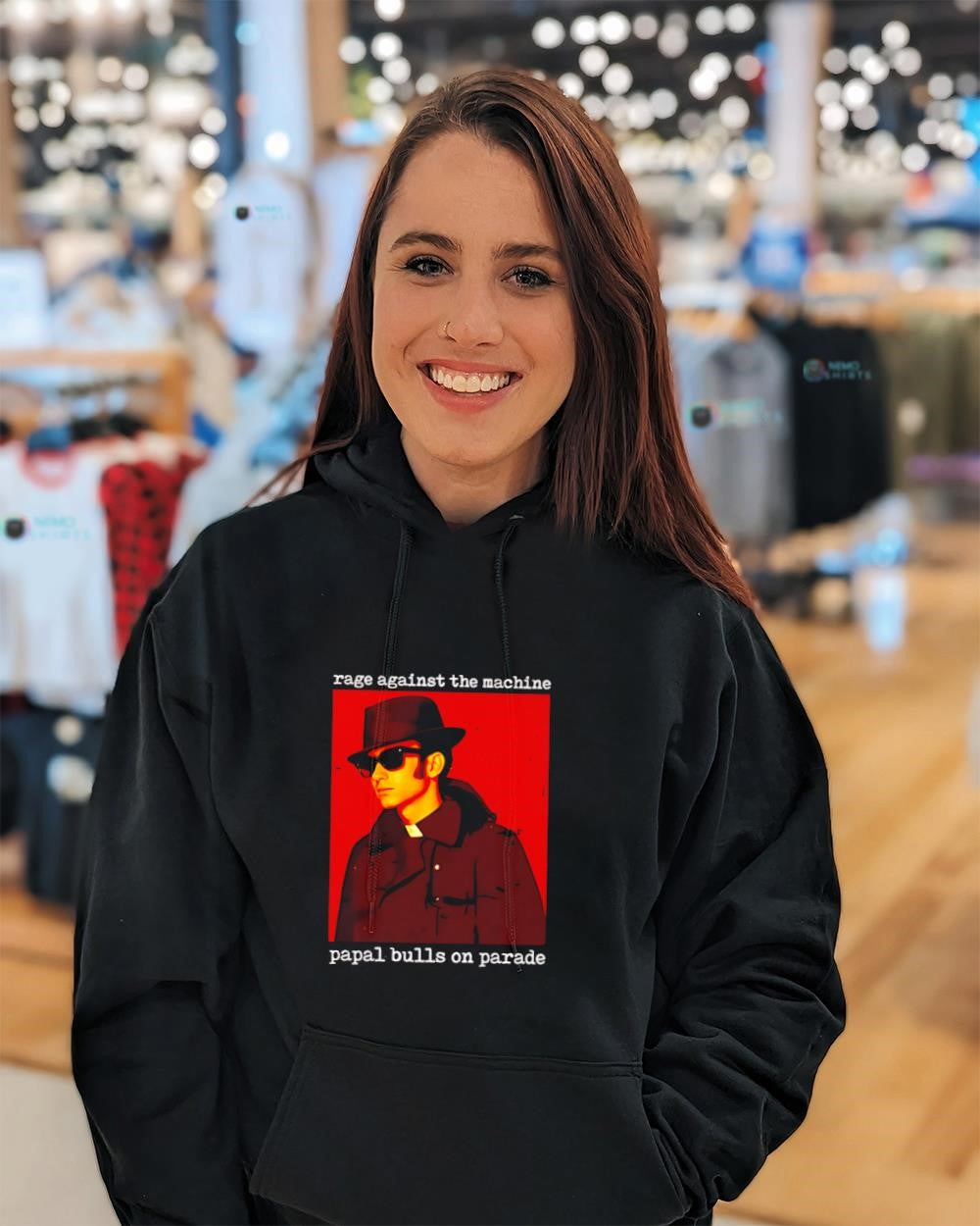 Blues Brothers rage against the machine papal bulls on parade shirt