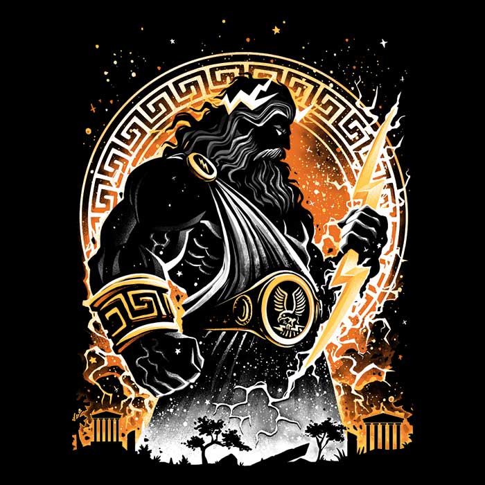 Bolt of the Gods - Men's Apparel T-Shirts, Hoodie, Sweatshirt | CiraTrend.com (Image 2)