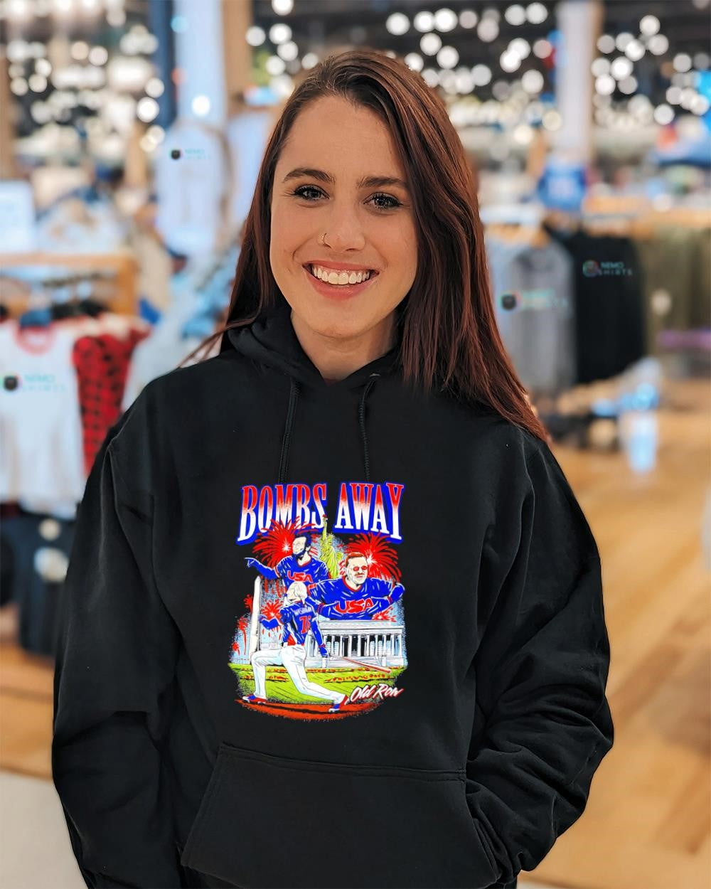Bombs Away USA pocket shirt