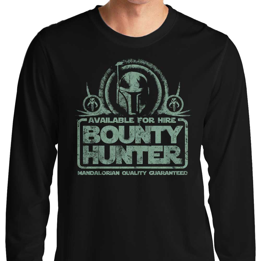 Bounty Hunter for Hire - Long Sleeve T-Shirt Hoodie, Sweatshirt | CiraTrend.com (Image 1)