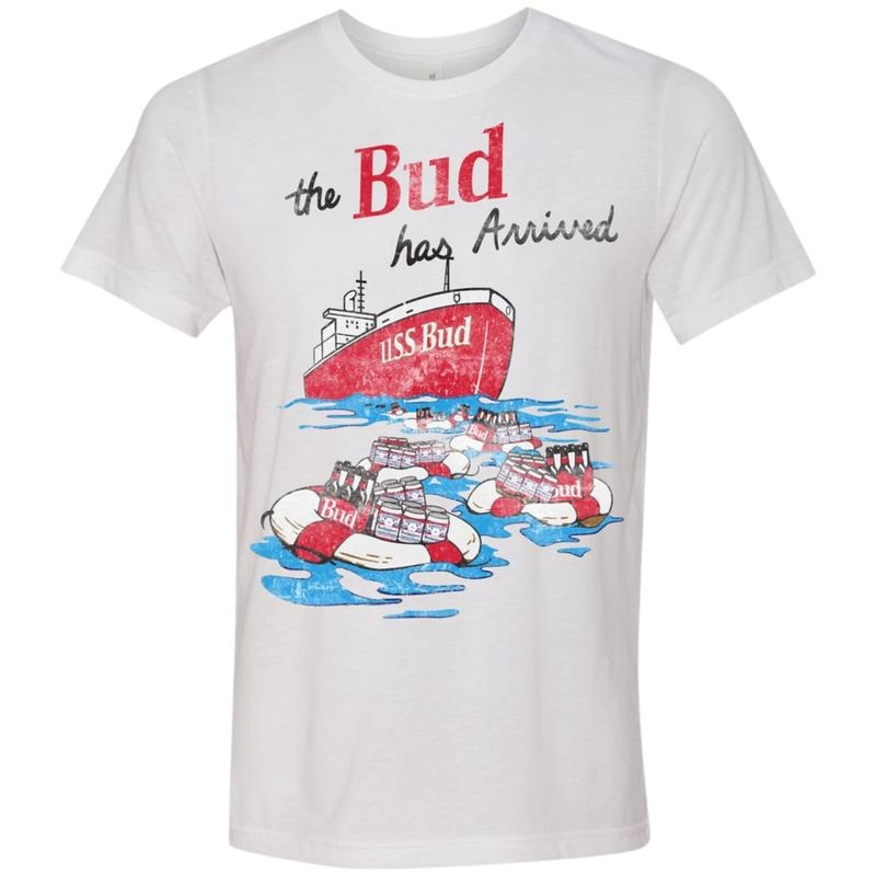 Budweiserr Front print T-Shirt, Vintage Ship Shirt, Gift For Men, Sweatshirt Hoodie For Men Women | CiraTrend.com